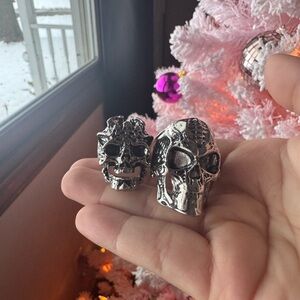 Silver Skull Rings